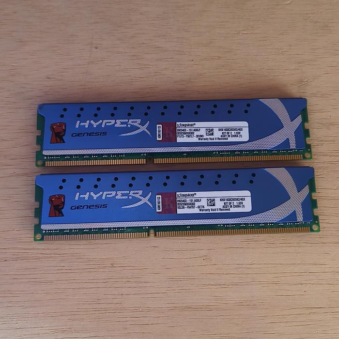 Jual RAM MEMORY PC KINGSTON HYPERX 4GB DDR3 1600MHZ Kota - Technical View