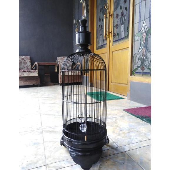 Gambar SANGKAR HELOPET PLECI PVC MURAH - Hitam dari ALAM PUTERA undefined Tokopedia