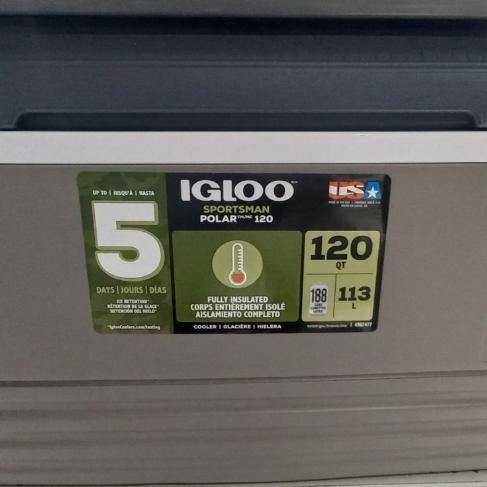 igloo maxcold 62 qt wheeled cooler