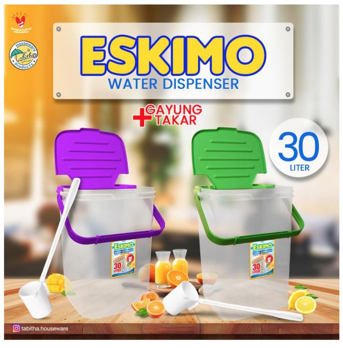Gambar Aquarium es buah plastik 30 liter - tempat es buah - kotak es buah - 30 LITER ESKIMO dari utama indah online undefined Tokopedia