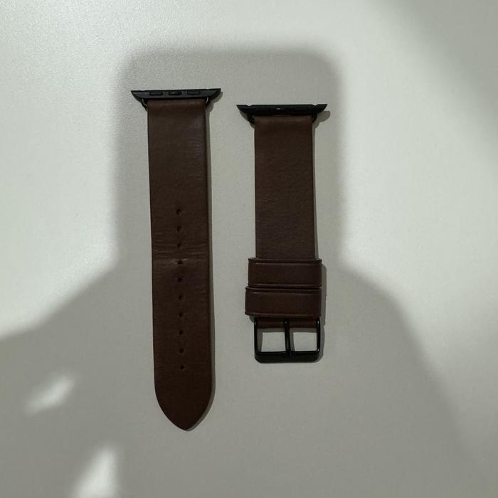 Jual Apple Watch Strap Leather Monowear 44mm 45mm 41mm 42m Kota