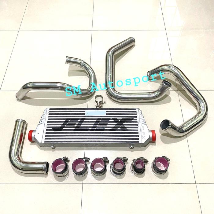 Gambar FLEX INTERCOOLER KIT BLACK EDITION TOYOTA Innova Fortuner 2KD Non VNT - Polish dari SMAUTOSPORT undefined Tokopedia