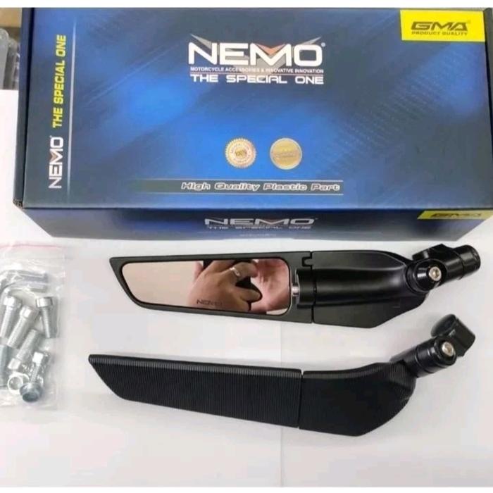 Gambar Spion Winglet Vario 160 Pcx Nmax Fazzio Aerox Adv Semua Motor Bisa Pasang Keren Accessories - Winglet Nemo dari FAST. ID undefined Tokopedia