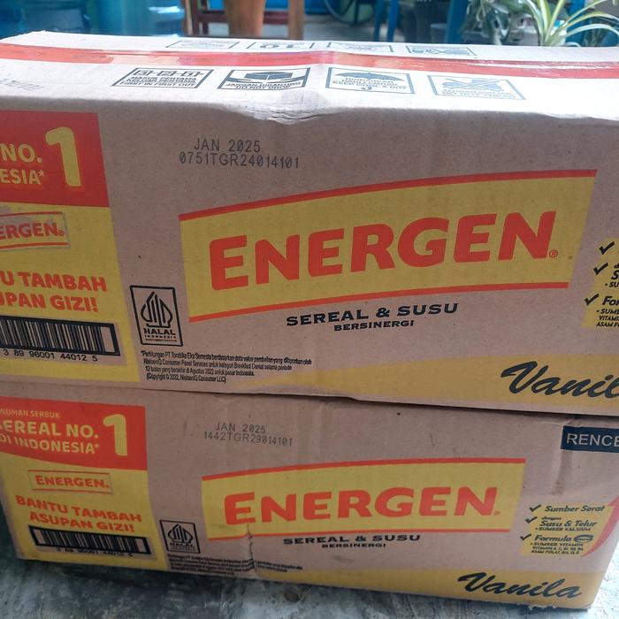 Gambar energen renceng kartonan vanila 16x10renceng dari BMR07 undefined Tokopedia