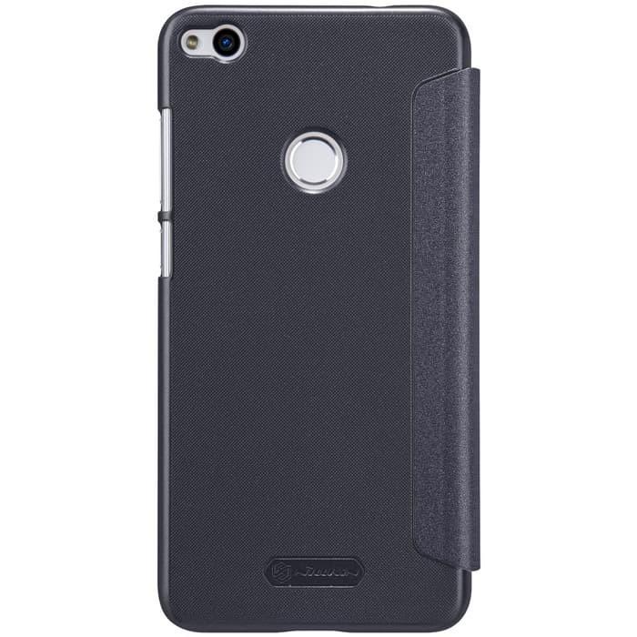 Gambar HUAWEI P8 LITE 2017 NILLKIN SPARKLE LEATHER CASE ORIGINAL MODEL BOOK - Hitam dari Sanelvisacc undefined Tokopedia