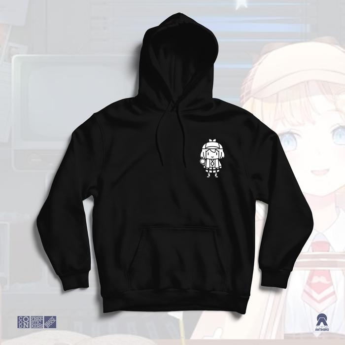 Gambar Hoodie Amelia Watson Hololive Holo EN Myth Vtuber Streamer Antihero - Hitam, M dari Antihero Cloth undefined Tokopedia