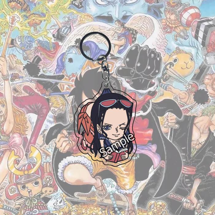 Gambar Gantungan Kunci One Piece Mugiwara Crew luffy zoro Sanji Nami Chopper - Robin 02 dari STARSET00 undefined Tokopedia