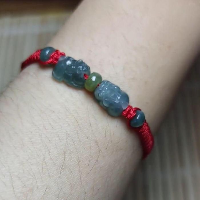 Jual Blue Mini Pixiu Bracelet set Kota Administrasi Jakarta - Main Image