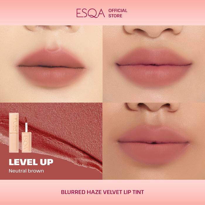 Gambar ESQA Blurred Haze Velvet Lip Tint - Level Up dari Esqa Cosmetics undefined Tokopedia