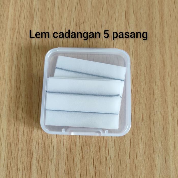Gambar BULU MATA TANPA LEM VIRAL - Lem isi 5pasang dari luckyshupp undefined Tokopedia