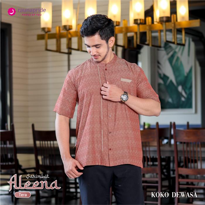 Gambar Raunapride - Baju Keluarga Rauna - Sarimbit Aleena - Milo - Koko Dewasa, 3XL dari Raunapride undefined Tokopedia
