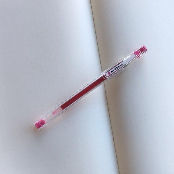 Gambar Pulpen Pilot Hi Tech C 0.3 / Pilot Hi Tec C 0.3 / Hi-Tec-C 0.3 - Merah Muda dari atkworld undefined Tokopedia