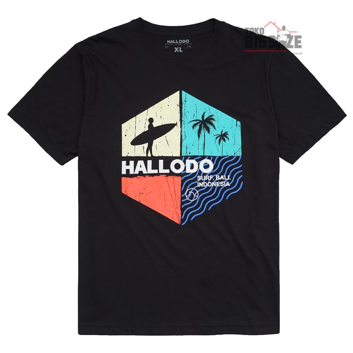 Gambar Hallodo Men Surf-Div Tshirt Bigsize - Kaos Pria Jumbo Size Original - 6XL dari Tokobigsizecom undefined Tokopedia