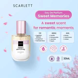 Gambar SCARLETT WHITENING Eau De Parfum 30ml ALL VARIAN - SWEET MEMORIES dari bonbonkosmetikpalembang21 undefined Tokopedia