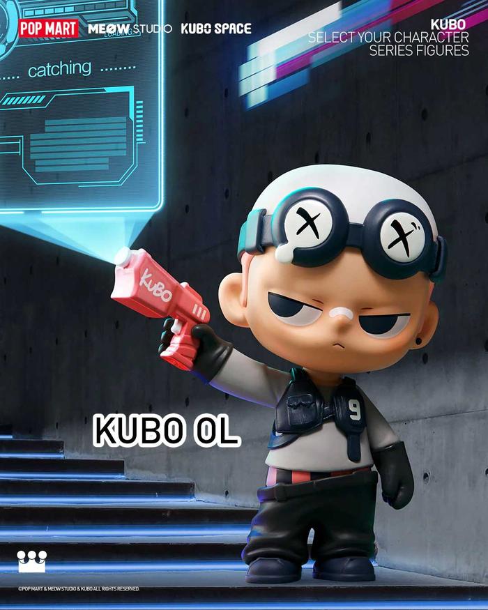 Gambar Pop Mart KUBO SPACE Select Your Character  Series - KUBO OL dari Diecastindo undefined Tokopedia