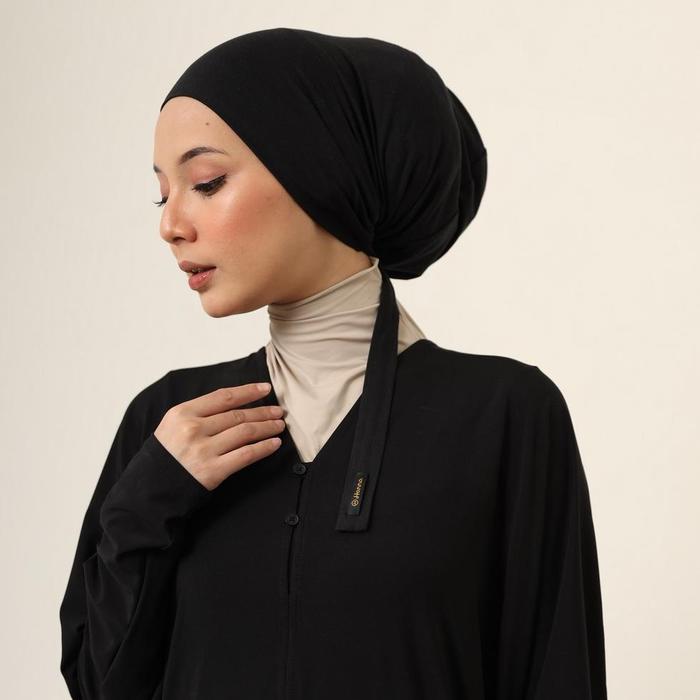 Gambar Hanna Emmera Ciput Inner Hijab Tencel C010224 - Black dari suryaabadi01 undefined Tokopedia