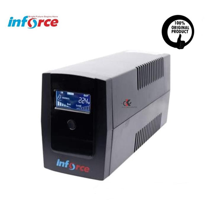 Gambar UPS INFORCE IF-650 NA (650VA) - 650WA Layar dari Dunia Komputer KDI undefined Tokopedia