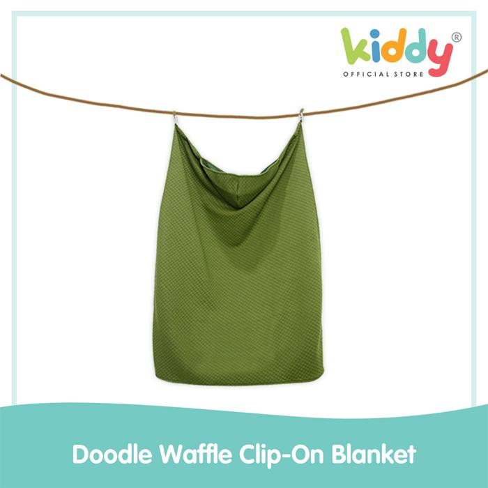 Gambar Kiddy Doodle Waffle Clip On Blanket / Selimut Bayi Bertopi dengan Klip 39021 - Army dari Bayi Kiddy Kota Tangerang Tokopedia