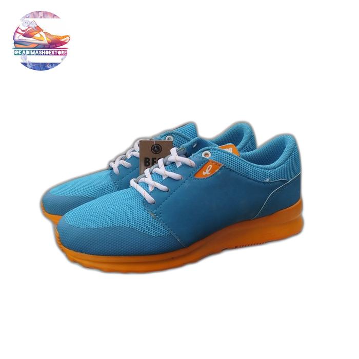 Gambar Sepatu Running Piero Rush Blue Orange size 39 41 ORIGINAL BNIB dari kadimashoestore undefined Tokopedia