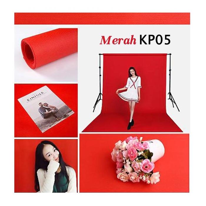 Gambar Ready new Background Backdrop Foto Photo Self Studio Photobooth Live - Merah, 3x6 meter dari CV SUMBER MEDIA undefined Tokopedia