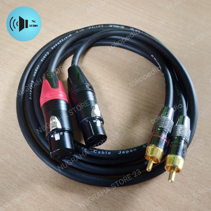 Gambar kabel mixer ke power rca male to Jack berkualitas - MALE TO RCA, 5 meter dari NUGRAHA STORE 36 undefined 3 Tokopedia