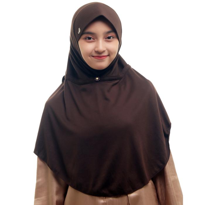 Gambar Rabbani - Kerudung Jilbab Instan Anak Sekolah Rabbani Picanto - 300-Coklat, S dari MOT.Fashionid undefined Tokopedia