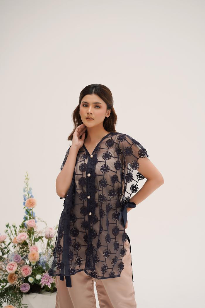 Gambar MAMRE TOP - NAVY, OUTER ONLY dari JA TheCollection undefined Tokopedia