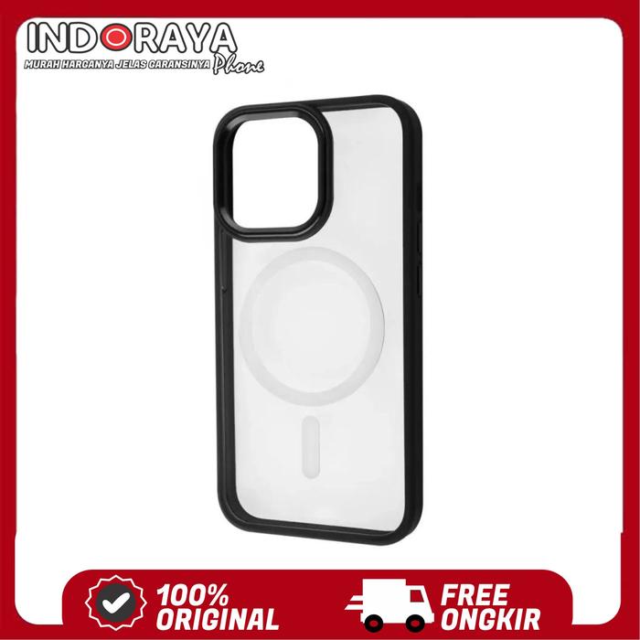 Gambar Phone Case Magnetic Collection Compatible with iPhone Series Magsafe - Putih, IP 14 PRO MAX dari Indoraya Phone Official undefined Tokopedia