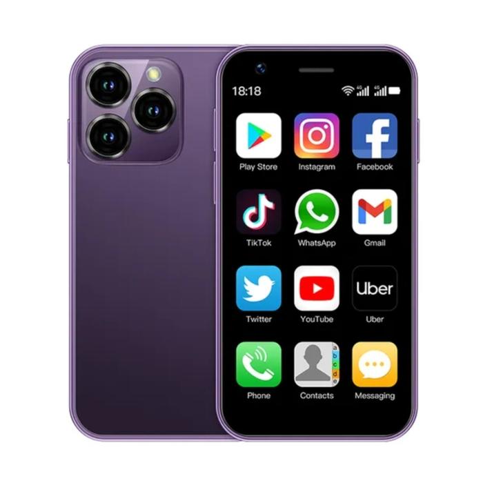 Gambar Hp android mini SOYES XS16 RAM 3GB/64GB Mini Android 10 4G Dual SIM - Ungu, 3GB/64GB dari Grandstoreid1 undefined Tokopedia