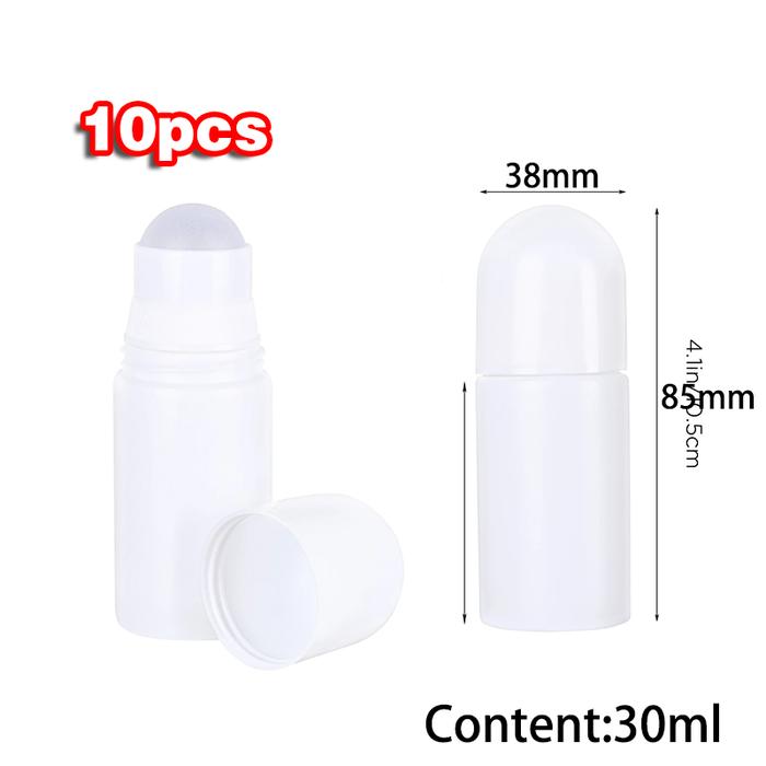 Gambar 10 Buah Botol Roll On 30ml 60ml Plastik Botol Deodorant Kosong Roll On - 30ml - 10 Buah dari Cyber-MM undefined Tokopedia