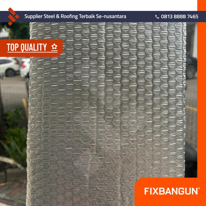 Gambar Aluminium Foil Bubble Type Double Sided STAR FOIL T=4mm Uk, 1.2mx25m dari Fixbangun Steel & Roofing undefined 5 Tokopedia