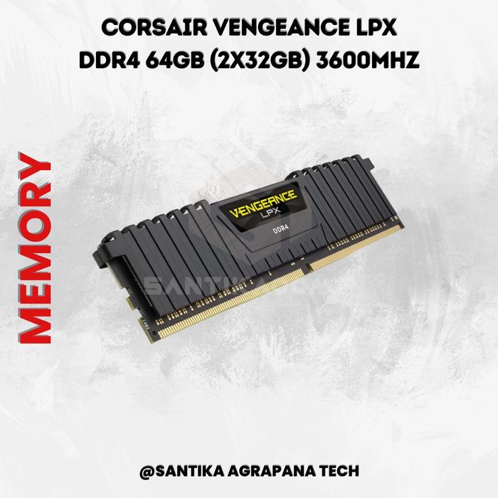 Vengeance Lpx Corsair 64gb 3600mhz Jual Memory Ram Corsair