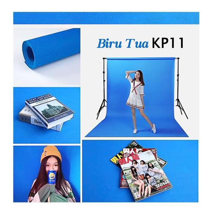 Gambar Ready new Background Backdrop Foto Photo Self Studio Photobooth Live - Biru Tua, 3x10 meter dari CV SUMBER MEDIA undefined Tokopedia