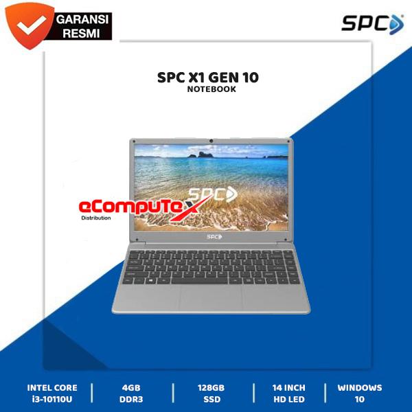 Gambar Laptop SPC X1 Gen 10 - i3-10110U 4GB 128GB 14" Win10 - TKDN RESMI dari eCompuTex Distribusi undefined Tokopedia