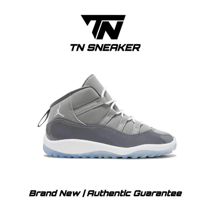 Tokopedia Air Jordan Platinum Tint 11 Sepatu Jordan Retro 11 Grey
