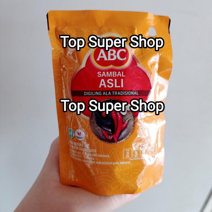 Gambar Sambal ABC Mini Pouch 75 GR - Sambal ABC Kemasan Mini 75 GR dari Top Super Shopp undefined Tokopedia