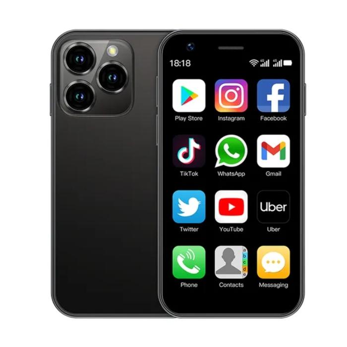 Gambar Hp android mini SOYES XS16 RAM 3GB/64GB Mini Android 10 4G Dual SIM - Hitam, 3GB/64GB dari Grandstoreid1 undefined Tokopedia