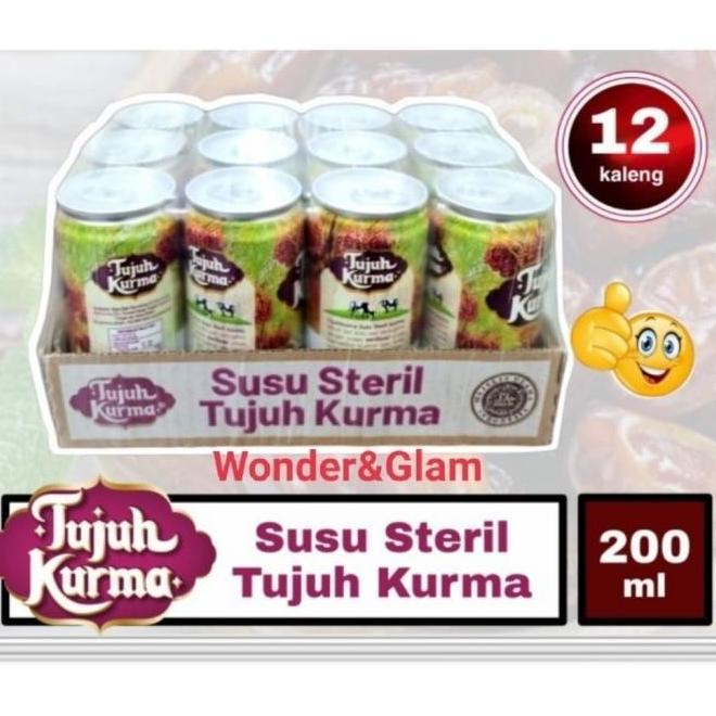 Gambar Terbaru Susu Steril Tujuh Kurma 200Ml / Susu Tujuh Kurma 200Ml 1 Dus dari nadiamaria undefined Tokopedia