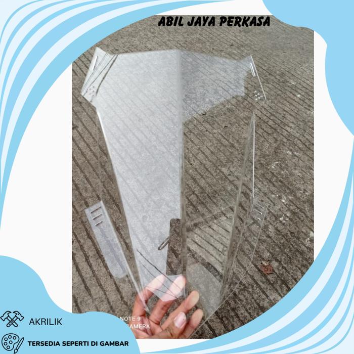 Gambar WINDSHIELD VISOR TAMENG NVL NVA VIXION CB150R CB150 LED VERZA - A 50 BENING dari ABIL JAYA PERKASA undefined Tokopedia
