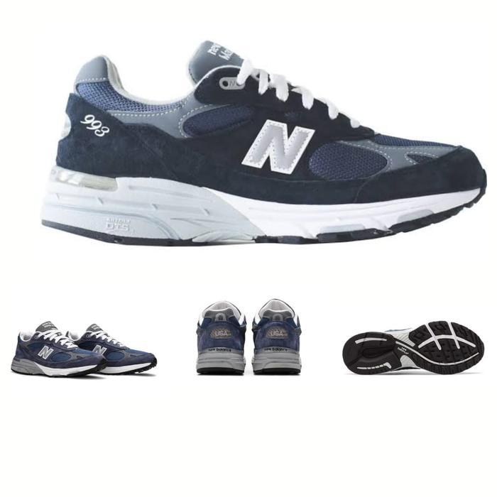 Gambar SEPATU NEW BALANCE NB 993 NAVY PRIA/WANITA - NAVY, 44 dari AT-TAHAA Store undefined Tokopedia