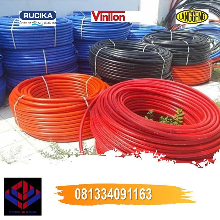 Gambar Jual Pipa Subduct Kabel Telkom Ukuran 40/33 Warna Merah (Surabaya) dari aksesoris pipa hdpe undefined Tokopedia