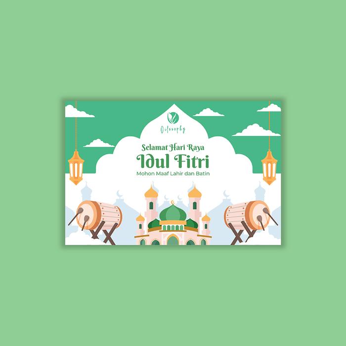 Gambar Kartu Ucapan hadiah Spesial Hari Ramadhan - Gift Card special ramadhan - Idul fitri dari Oilosophy undefined Tokopedia