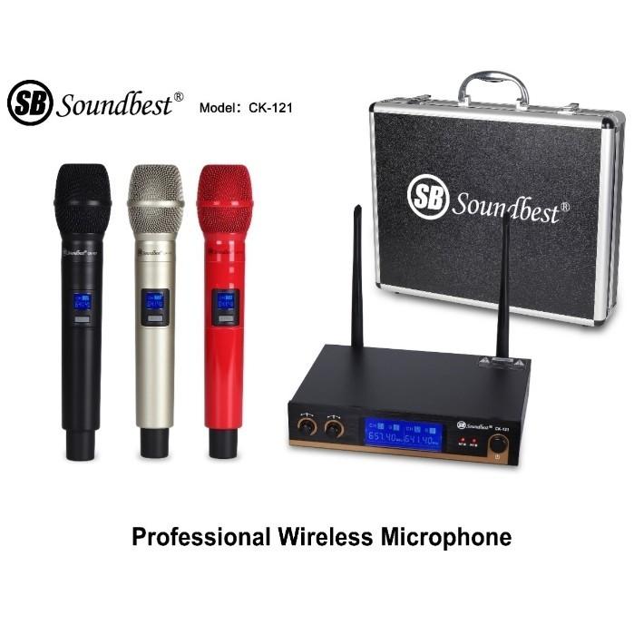 Jual Mic Wireless Soundbest CK-121 CK121 Microphone Wireless