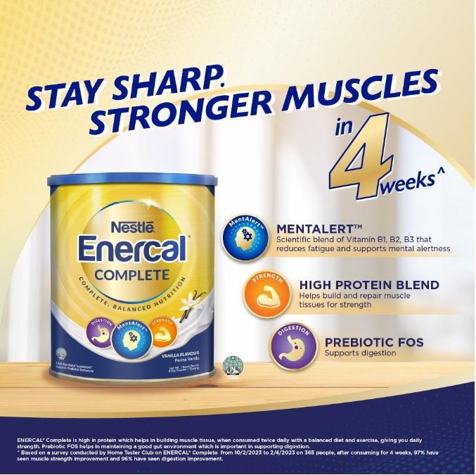 Gambar Malaysia Susu Enercal Plus Enercal Complete - Baru 850gr dari Mevylustitia undefined Tokopedia