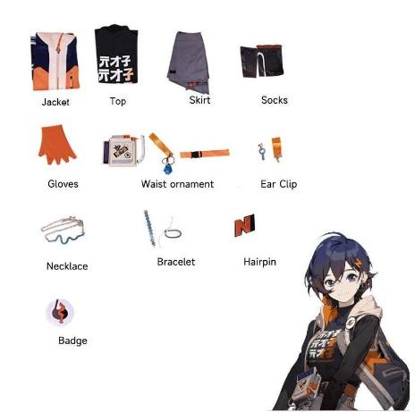Gambar 【GRHN】 Zenless Zone Zero ZZZ Game Belle Cosplay Costume Kostume Set - Costume, S dari graharian shop undefined Tokopedia