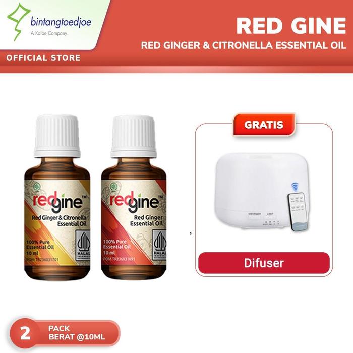 Gambar Sell Bundling Redgine Essential Oil Red Ginger & Blend Free Diffuser dari baju kicon undefined Tokopedia
