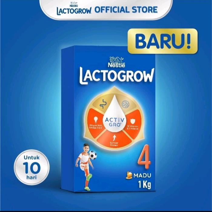 Gambar lactogrow 4 750gr & 350 gram - vanila735gr dari Windalbar shop undefined Tokopedia