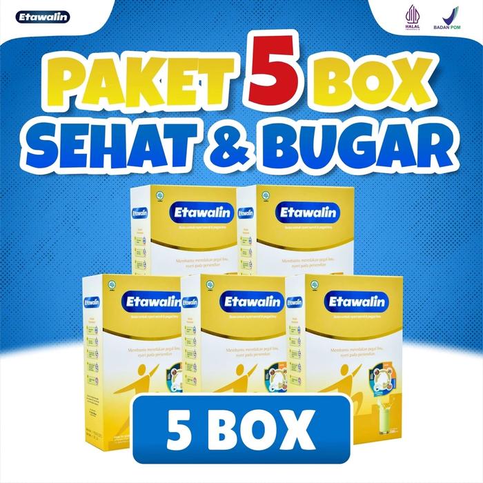 Gambar PAKET HEMAT 5 BOX ETAWALIN ASLI SUSU KAMBING ETAWA dari GUDANG HERBAL 12 undefined Tokopedia