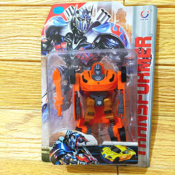 Gambar mainan action figure super change robot transform robot deformation - Orange dari Victory Sagala undefined Tokopedia