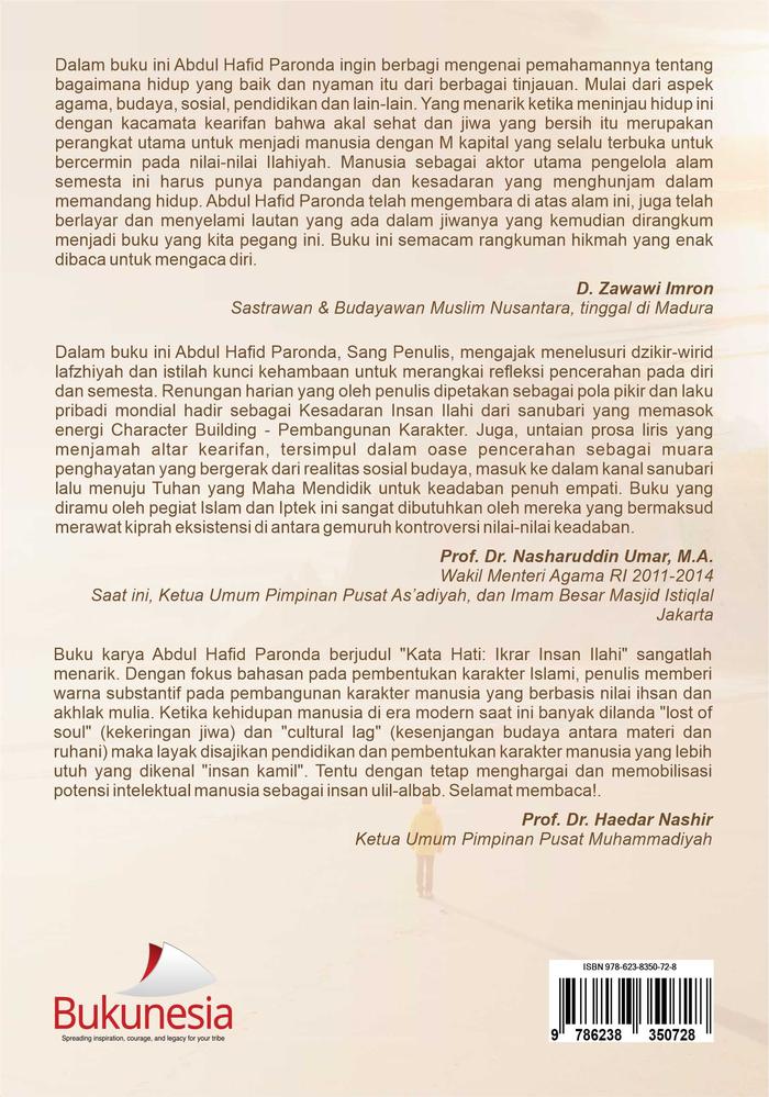 Gambar 2 - Kata Hati Ikrar Insan Ilahi